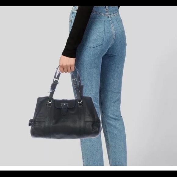 Longchamp Handbags - LONGCHAMP FOULONNE LEATHER SATCHEL Bag LUX RARE VNTG $ FIXED